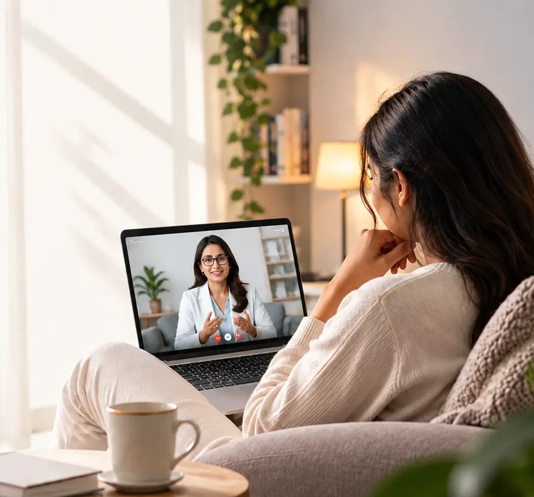 Online Video Therapy Consultation