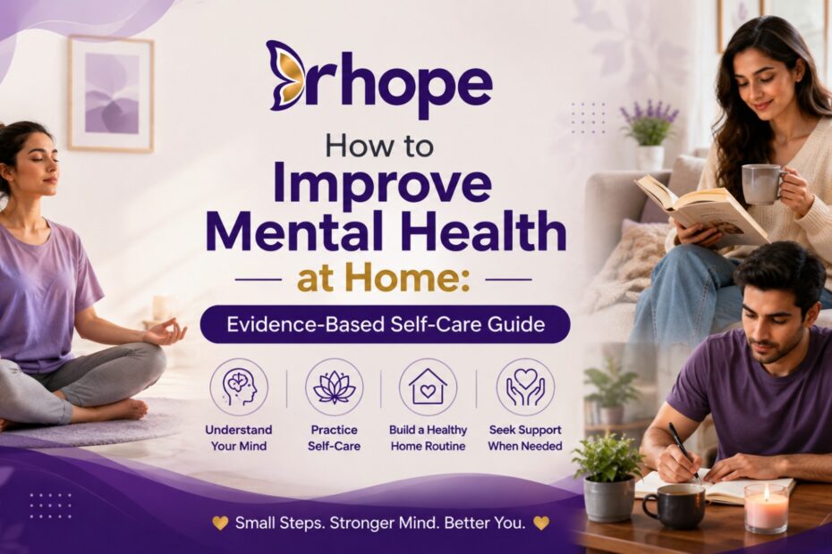 How to Improve Mental Health at Home - Evidence-Based Self-Care Guide