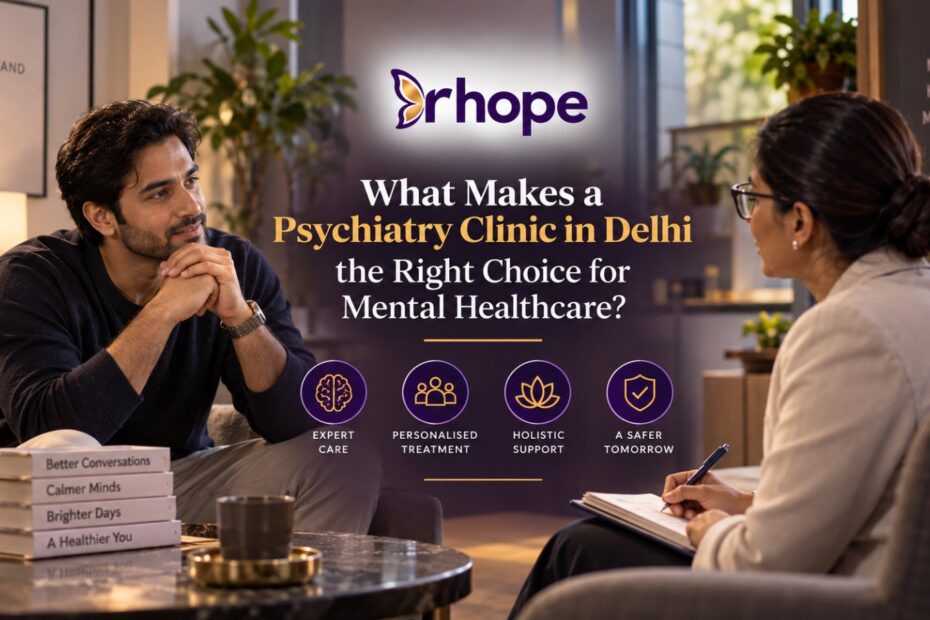 Psychiatry Clinic in Delhi Choosing the Right Mental Healthcare