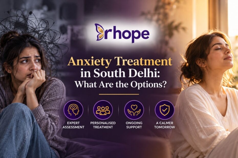 Anxiety Treatment in South Delhi What Are the Options