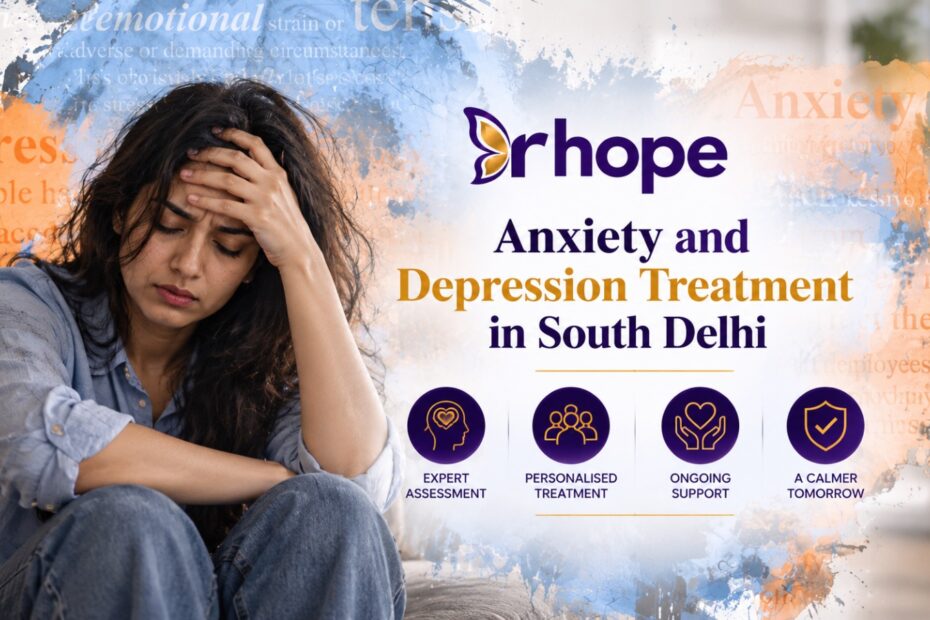Anxiety and Depression Treatment in South Delhi